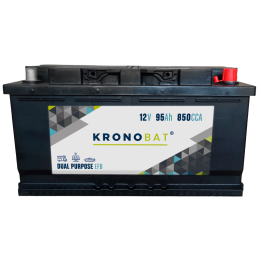 Batería Start-Stop 95Ah 12V 850A Kronobat PE-95-EFB | telebaterias.com