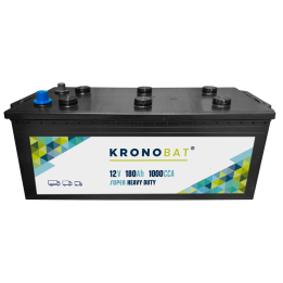 Truck battery 180Ah 12V 1000A Kronobat SHD-180.3 | telebaterias.com