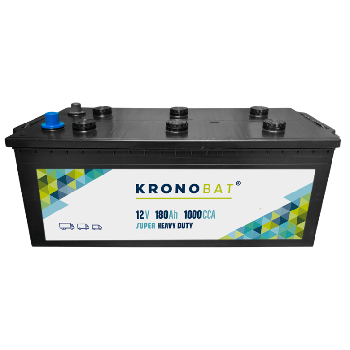 Bateria de camião 180Ah 12V 1000A Kronobat SHD-180.3 | telebaterias.com