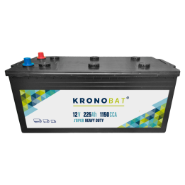 Batteria per camion 225Ah 12V 1150A Kronobat SHD-225.3 | telebaterias.com
