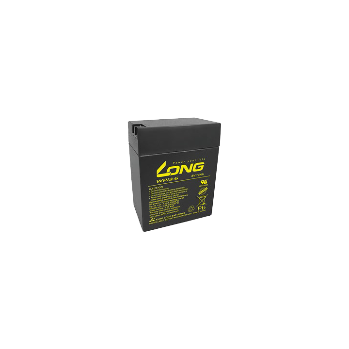 UPS battery 13Ah 6V Long WP13-6 | telebaterias.com