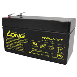 Batteria per UPS 1.20Ah 12V Long WP1.2-12T | telebaterias.com