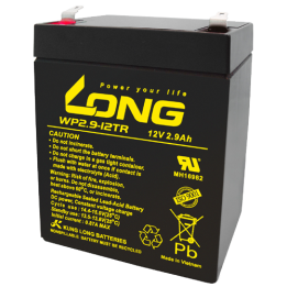 Batería para SAI 2.90Ah 12V Long WP2.9-12TR | telebaterias.com