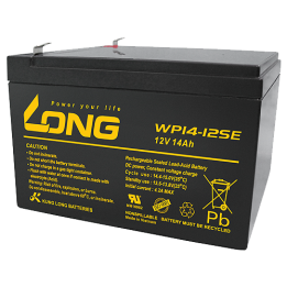 Batteria per carrozzina 14Ah 12V Long WP14-12SE | telebaterias.com