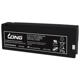 UPS battery 2Ah 12V Long WP1222A | telebaterias.com
