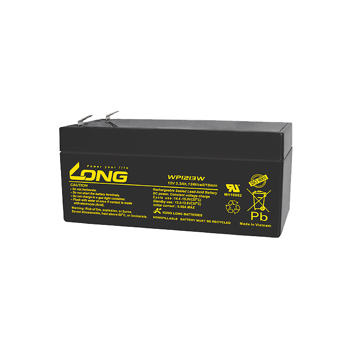 Batteria per UPS 3.30Ah 12V Long WP1213W | telebaterias.com