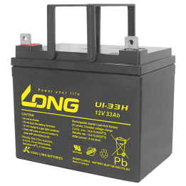 Batteria per carrozzina 33Ah 12V Long U1-33H | telebaterias.com