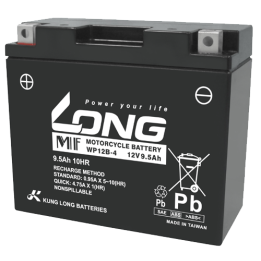 Batteria per UPS 9.50Ah 12V Long WP12B-4 | telebaterias.com