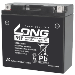 Batteria per UPS 12Ah 12V Long WP14B-4 | telebaterias.com