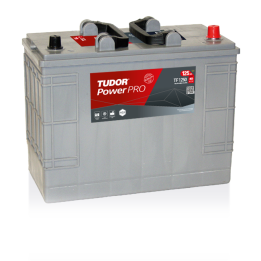 Truck battery 125Ah 12V 850A Tudor TF1250 | telebaterias.com