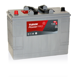 Truck battery 125Ah 12V 850A Tudor TF1251 | telebaterias.com