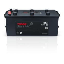 Batteria per camion 225Ah 12V 1200A Tudor TG2254 | telebaterias.com