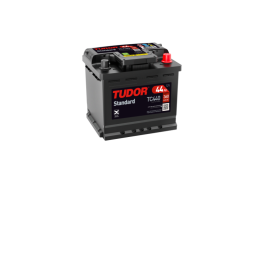 Car battery 44Ah 12V 360A Tudor TC440 | telebaterias.com