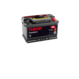 Bateria de carro 65Ah 12V 540A Tudor TC652 | telebaterias.com