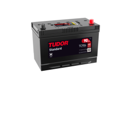 Batterie de voiture 90Ah 12V 680A Tudor TC904 | telebaterias.com