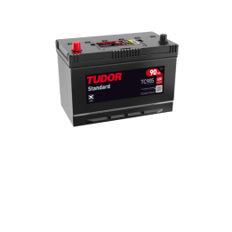 Car battery 90Ah 12V 680A Tudor TC905 | telebaterias.com