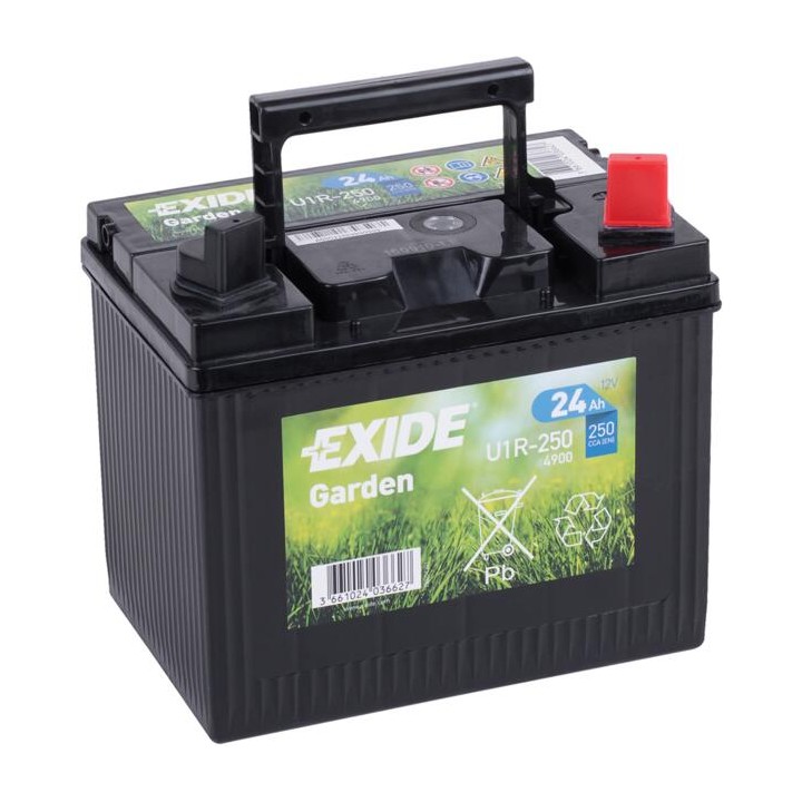 Batterie 24Ah 12V 250A Exide U1R-250 | telebaterias.com