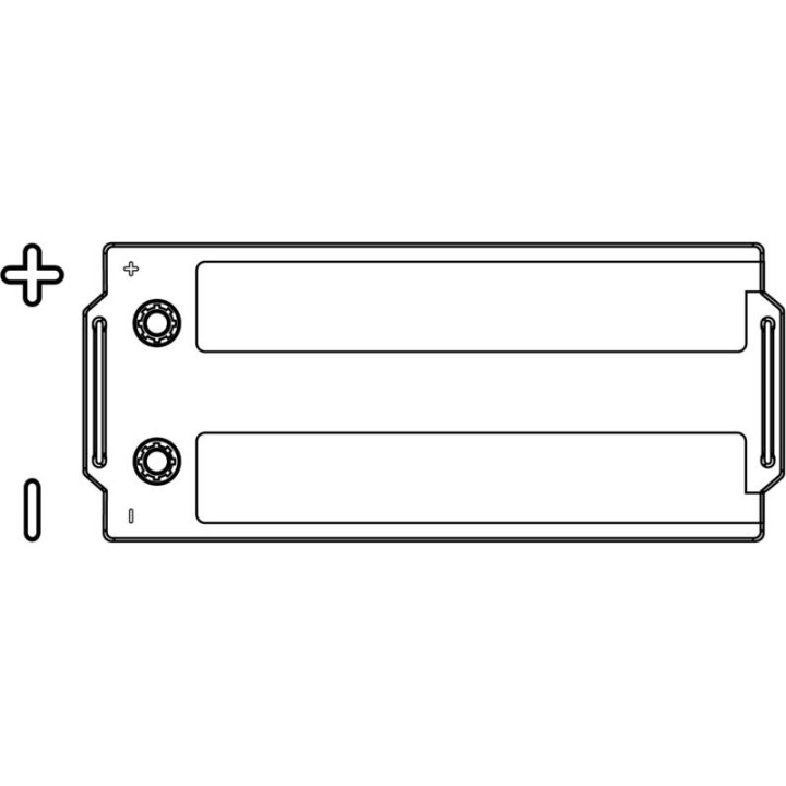 Truck battery 172Ah 12V 1390A Tudor TF1723 | telebaterias.com