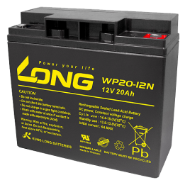 Batterie pour fauteuil roulant 20Ah 12V Long WP20-12N | telebaterias.com