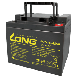 Batteria per carrozzina 45Ah 12V Long WP45-12N | telebaterias.com