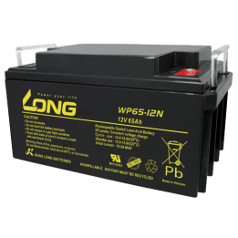 Wheelchair battery 65Ah 12V Long WP65-12N | telebaterias.com