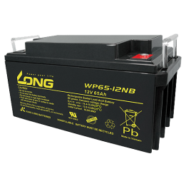 Rollstuhlbatterie 65Ah 12V Long WP65-12NB | telebaterias.com