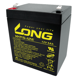 Batería para silla de ruedas 5Ah 12V Long WP5-12E | telebaterias.com