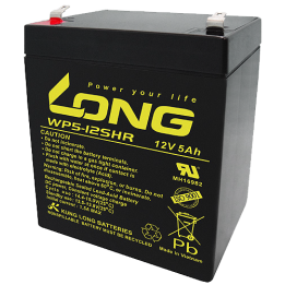 Batería para SAI 5Ah 12V Long WP5-12SHR | telebaterias.com