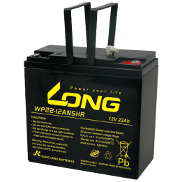 UPS battery 22Ah 12V Long WP22-12ANSHR | telebaterias.com