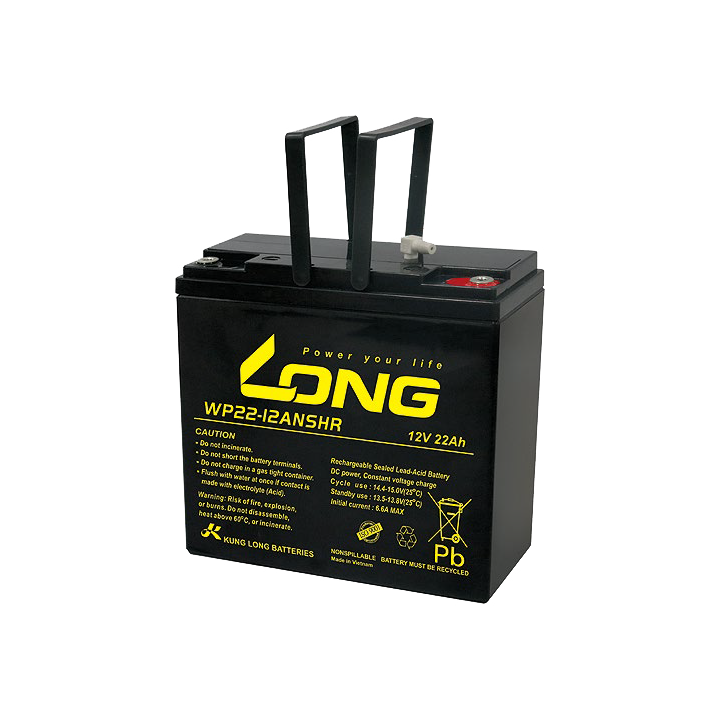 UPS battery 22Ah 12V Long WP22-12ANSHR | telebaterias.com