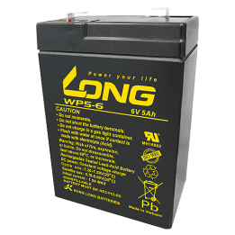Batería para SAI 5Ah 6V Long WP5-6 | telebaterias.com