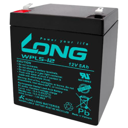 Bateria para UPS 5Ah 12V Long WPL5-12 | telebaterias.com