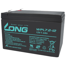 Batteria per UPS 7.20Ah 12V Long WPL7.2-12 | telebaterias.com