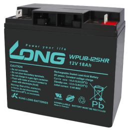 Batteria per UPS 18Ah 12V Long WPL18-12SHR | telebaterias.com
