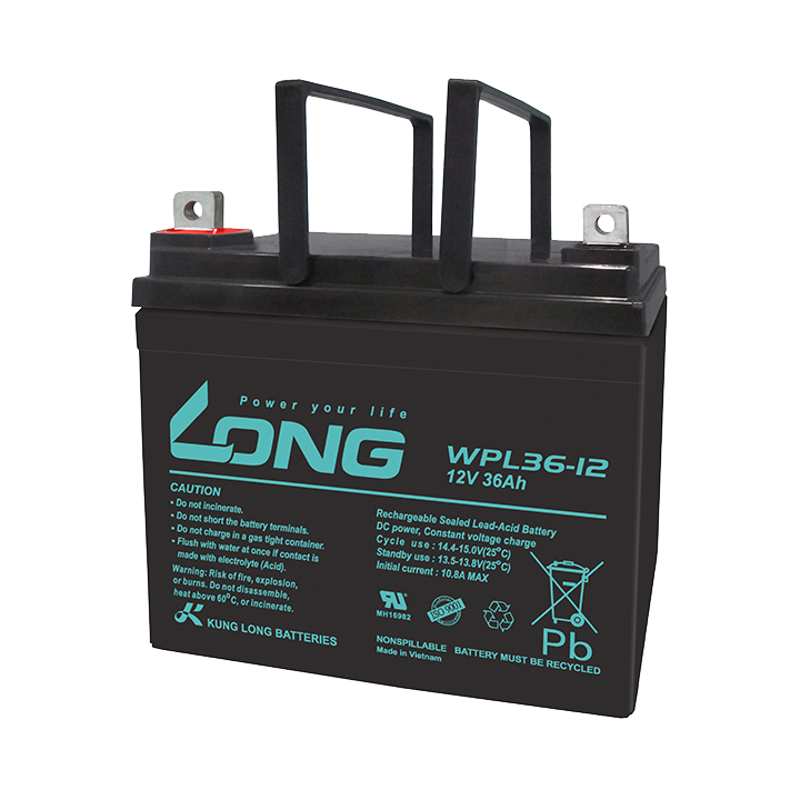 Batteria per UPS 36Ah 12V Long WPL36-12 | telebaterias.com
