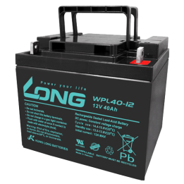 USV-Batterie 40Ah 12V Long WPL40-12 | telebaterias.com