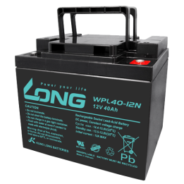 Batería para SAI 40Ah 12V Long WPL40-12N | telebaterias.com