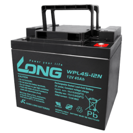 Batería para SAI 45Ah 12V Long WPL45-12N | telebaterias.com