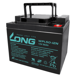 UPS battery 50Ah 12V Long WPL50-12N | telebaterias.com