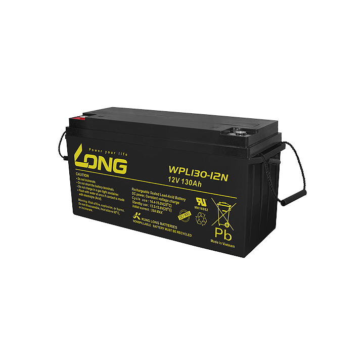 Batería para SAI 130Ah 12V Long WPL130-12N | telebaterias.com