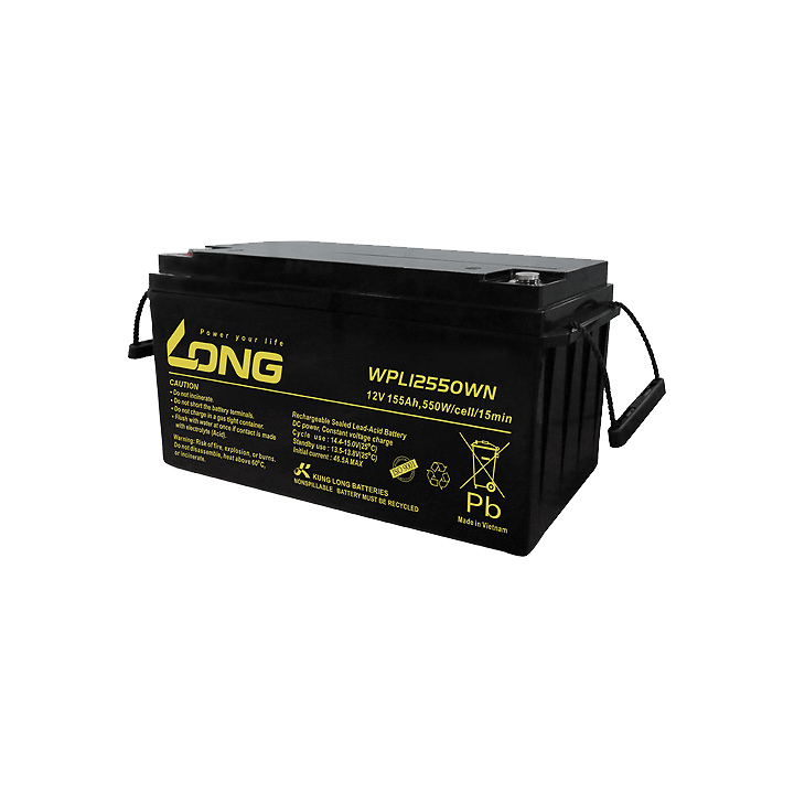Bateria para UPS 155Ah 12V Long WPL12550WN | telebaterias.com
