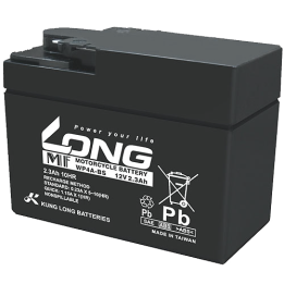 Batterie pour onduleur 2.30Ah 12V Long WP4A-BS | telebaterias.com