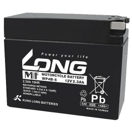Batería para SAI 2.30Ah 12V Long WP4B-5 | telebaterias.com