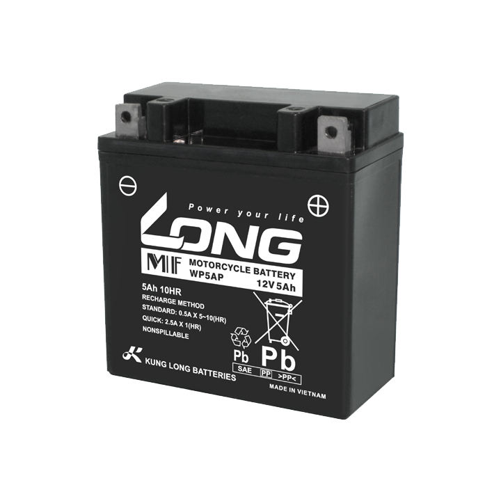 Batería para SAI 5Ah 12V Long WP5AP | telebaterias.com