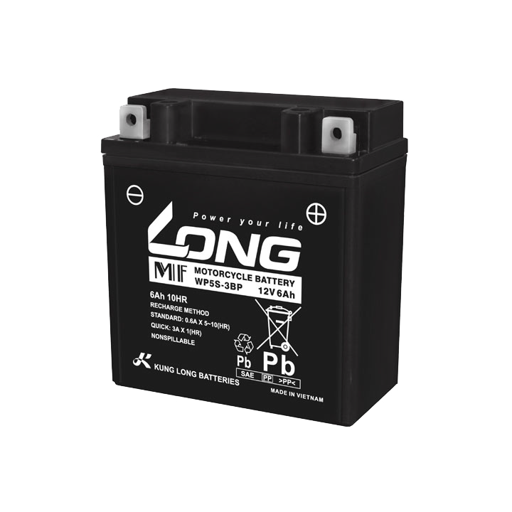 Batería para SAI 6Ah 12V Long WP5S-3BP | telebaterias.com