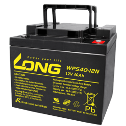 Batterie pour onduleur 40Ah 12V Long WPS40-12N | telebaterias.com