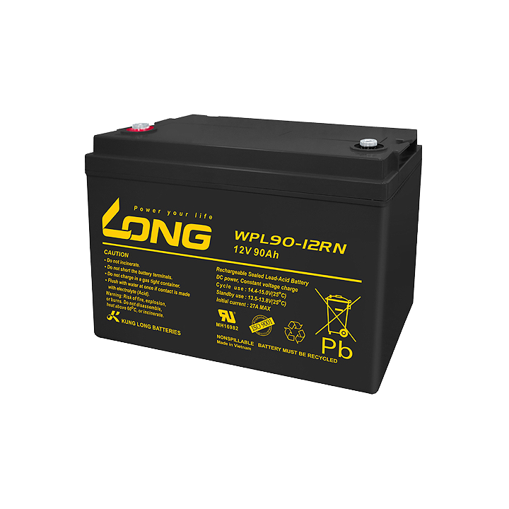 Batteria per UPS 90Ah 12V Long WPL90-12RN | telebaterias.com