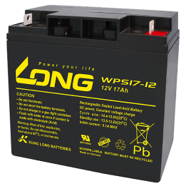 UPS battery 17Ah 12V Long WPS17-12 | telebaterias.com