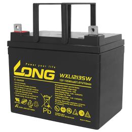 UPS battery 36Ah 12V Long WXL12135W | telebaterias.com