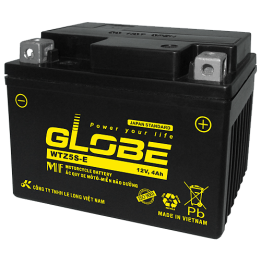 Car battery 4Ah 12V Long WTZ5S-E | telebaterias.com